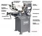 Preview: ELMAG CY260-2G Gehrungs-Bandsägemaschine