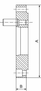 Bernardo Kurzkegelflansch FLD-160/D4