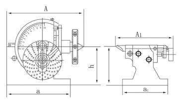 Bernardo semi-universal dividing head BS-0