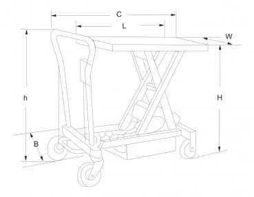 Bernardo ES 300 D scissors lift