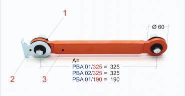 Bernardo PBA 01/190 Protective device for milling machine