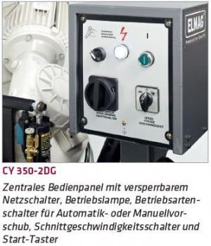 ELMAG CY 350-2DG Gehrungs-Bandsägemaschine