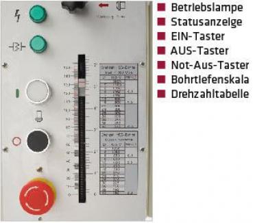 ELMAG GBM 4/40 SGA Getriebe-Säulenbohrmaschine