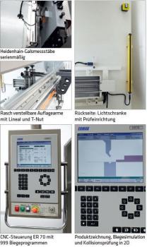 ELMAG Hydraulische Abkantpresse 3-Achsen Mod. CNC-HAP 1270x40t-CNC