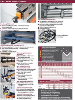 ELMAG Hydraulische Abkantpresse 3-Achsen Mod. CNC-HAP 2600x100t