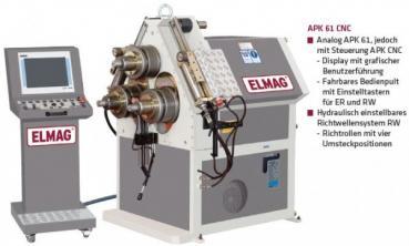 ELMAG APK 61 Hydraulic ring bending machine