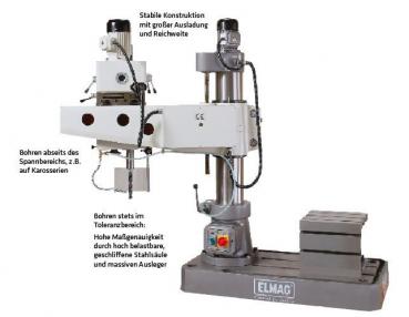 ELMAG RSBM 4/32 ECO radial column drill