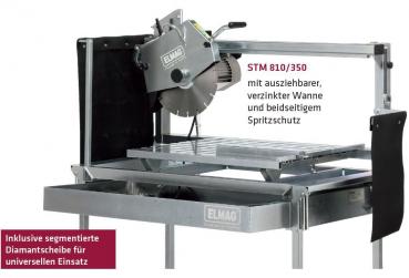 ELMAG STM 810/350 stone cutting machine 230 Volt