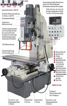 ELMAG UBF 140 V Universal-Bettfräsmaschine