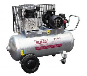 ELMAG 610/10/100 D compressor MEISTER-Z 'galvanised'