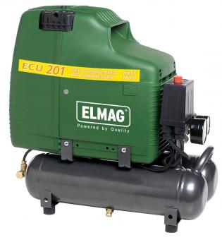 ELMAG 201/8/6 W 1hp 1450 rpm Oil-free special compressor ECU