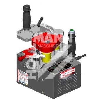 KAM45PRO230V Holzmann mobile edge banding machine with dispenser