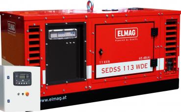 ELMAG SEDSS 83WDE-AVR-DSE4520 Generator with KUBOTA motor Z482 (super sound insulated)