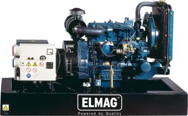 ELMAG SED 18WE - Stage 3A power generator with KUBOTA motor V2203M