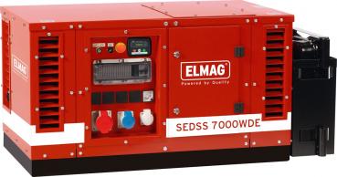 ELMAG SEDSS 7000WDE-AVR-DSE3110 Stromerzeuger mit HATZ-Motor 1B40 (super-schallgedämmt)
