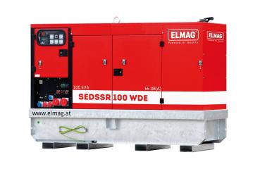 ELMAG SEDSSR 100WDE - Stage3A Stromerzeuger mit VOLVO Dieselmotor TAD551GE (super-schallgedämmt, Vermietversion)