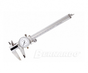 Bernardo pocket calliper gauge with round scale 300 mm / 0.02 mm