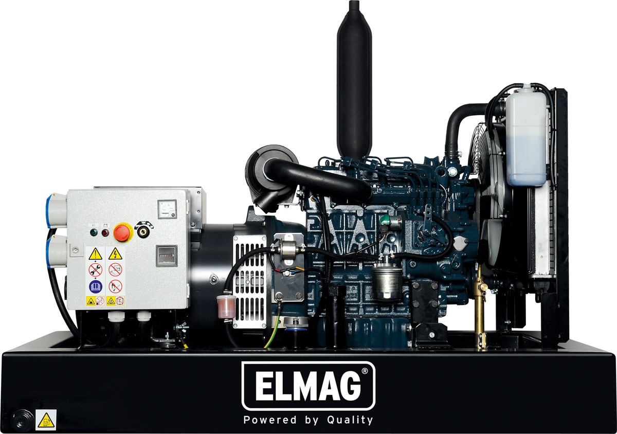 ELMAG SED 83WDE Stromerzeuger mit KUBOTA-Motor Z482 online kaufen