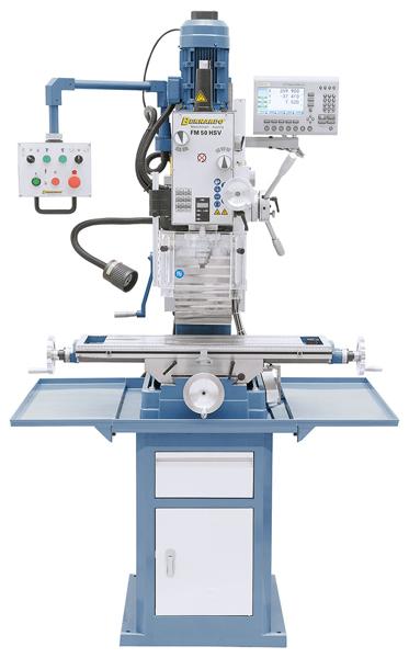 Bernardo milling machine drilling machine FM 50 HSV incl. 3-axis digital readout