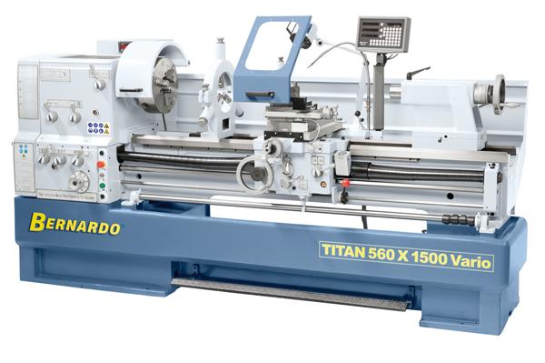 Bernardo universal lathe with infinitely variable speed Titan 560 x 1500 Vario​