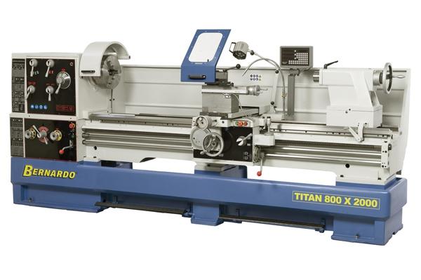 Bernardo Titan 800 x 3000 universal lathe with digital display​