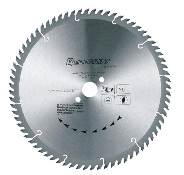 Bernardo HM circular saw blade Classic WZ - 300 x Z48