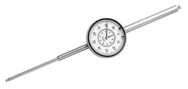 Bernardo Dial gauge with large measuring span 100 x 0,01 mm