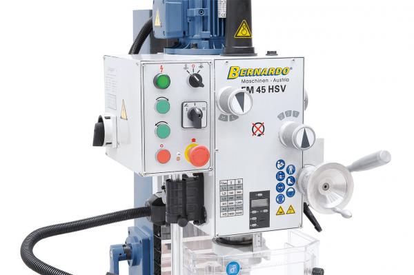 Bernardo Fräsmaschine - Bohrmaschine FM 45 HSV inkl. 3-Achs-Digitalanzeige