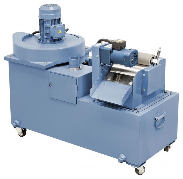 Coolant unit with suction and magnetic separator optionally available.