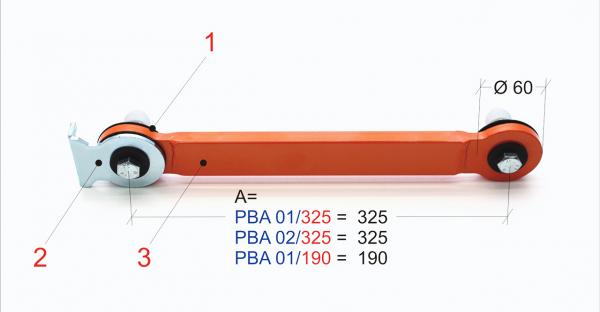 Bernardo PBA 01/325 Schutzeinrichtung für Fräsmaschine