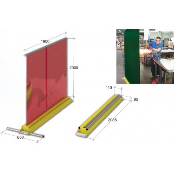 Bernardo PTS 01/200/AR Protective wall for welding and grinding