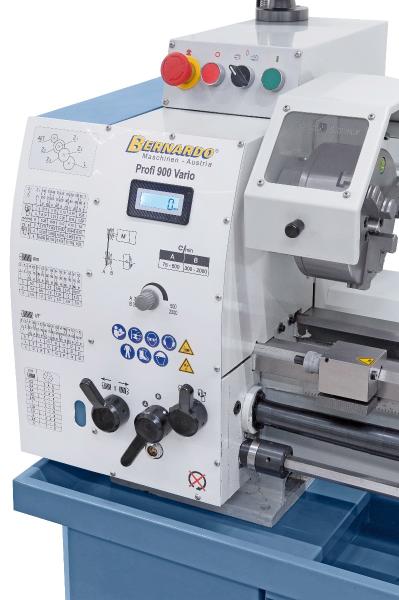 Bernardo Profi 900 Vario - 400 V Center lathe incl. 2-axis digital display