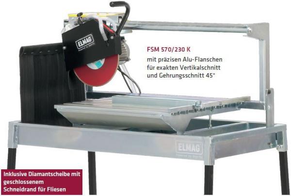 ELMAG FSM 570/230 K tile cutting machine