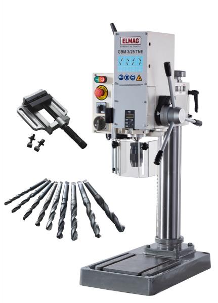 ELMAG GBM 3/25 TNE-Set Getriebe-Tischbohrmaschine