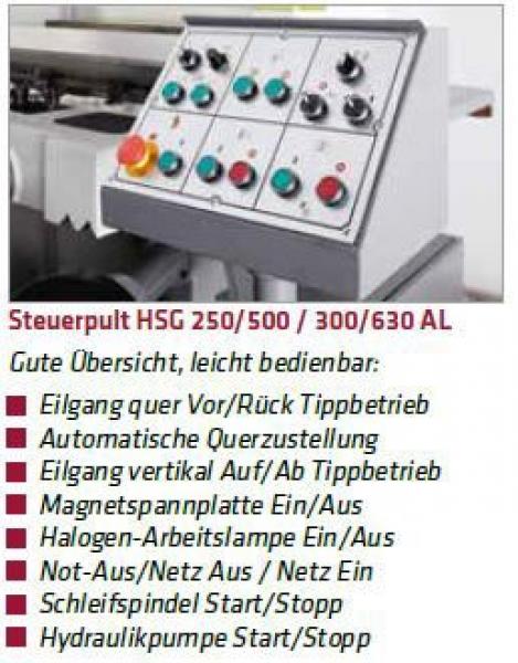 ELMAG HSG 250/500 AL surface grinding machine