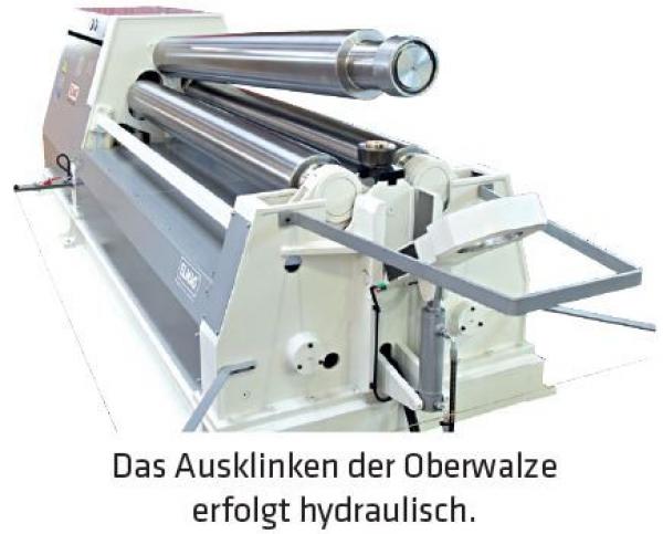 ELMAG Hydraulische 3-Walzen Rundbiegemaschine AHK 4100x13,0mm