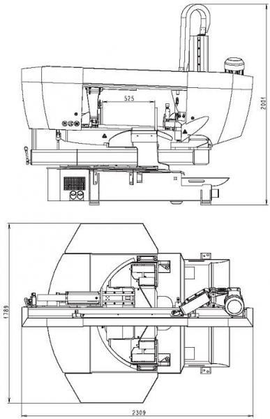 ELMAG INDIVIDUAL 520.360 DGH BOMAR metal band saw