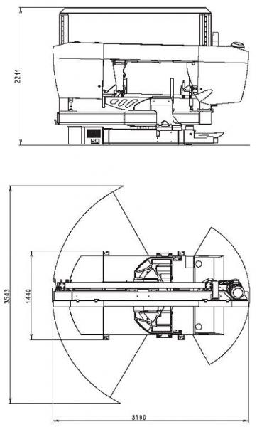 ELMAG INDIVIDUAL 720.540 DGH BOMAR metal band saw