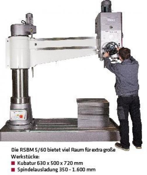 ELMAG RSBM 5/60 radial column drill