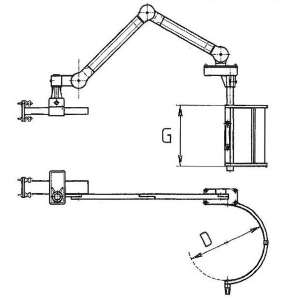 ELMAG universal chip guard Ø 350mm