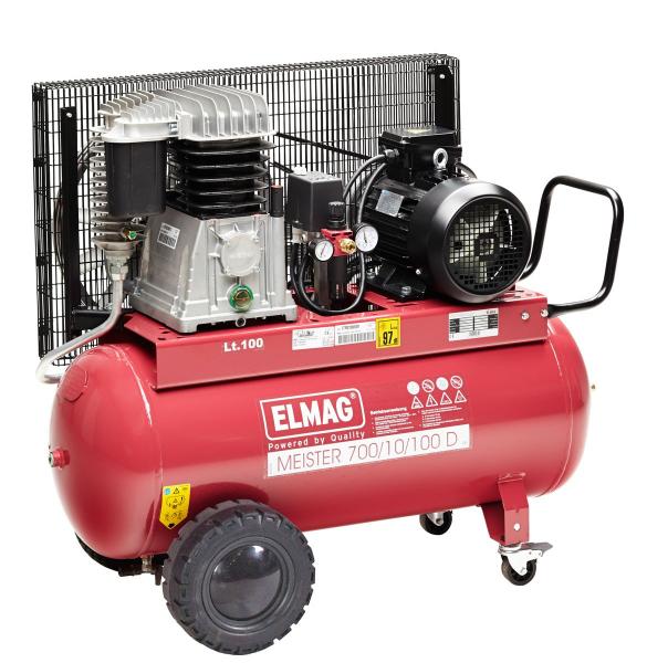 ELMAG 610/10/100 D compressor MEISTER