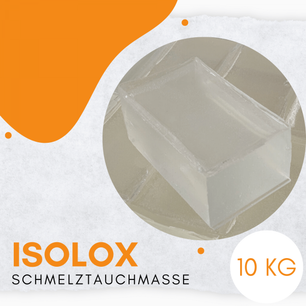 Melt dipping compound ISOLOX Thermoplastic colourless 10kg